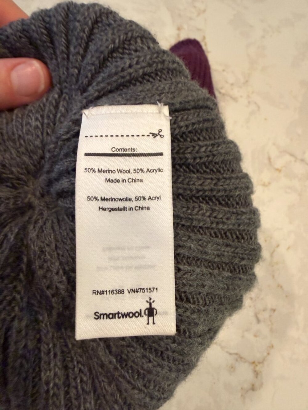 Smartwool  Powder Pass Beanie - Picture 4 of 4